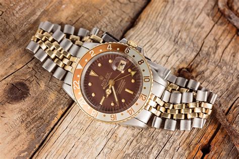 rolex 16758 root beer|Rolex GMT Master Root Beer Yellow Gold Mens .